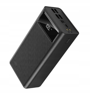 POWERBANK 50000MAH LED USB-C LIGHTNING 4XUSB SZYBKIE LADOWANIE 3 URZADZENIA
